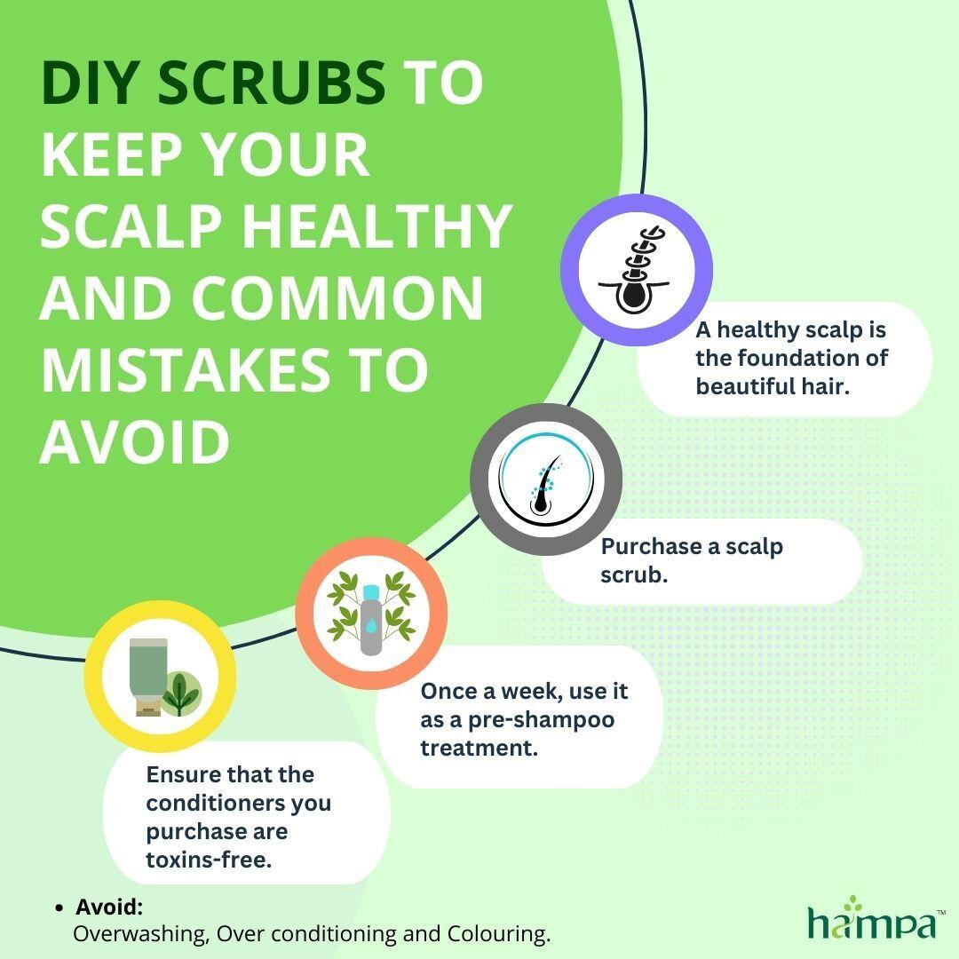 DIY scrubs to keep your scalp healthy and common mistakes to avoid