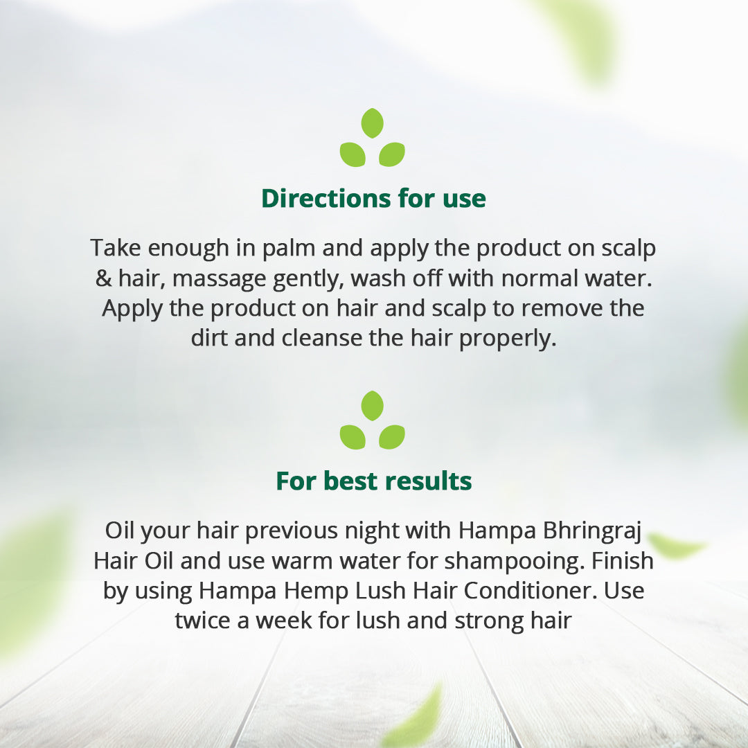 
                  
                    Hampa Hemp Lush Hair Sulphate-free Shampoo 200ml
                  
                